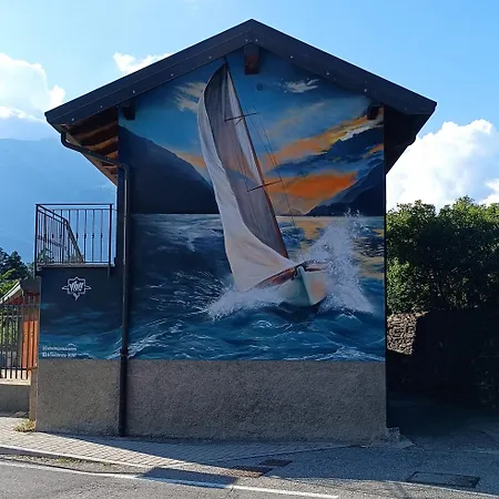 Apartamento Casa Bianca, Vista Unica Sul Di Dervio